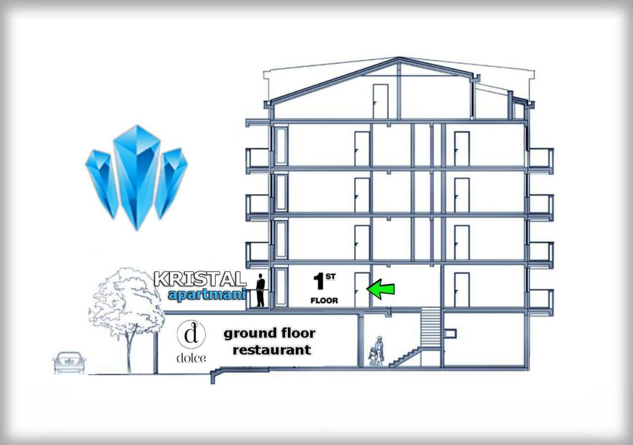 Kristal Apartmani 아란젤로바츠 외부 사진